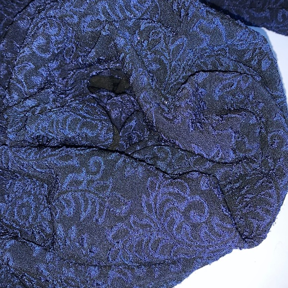 LuLaRoe Blue and Black Long Cardigan Size XS - Picture 7 of 7
